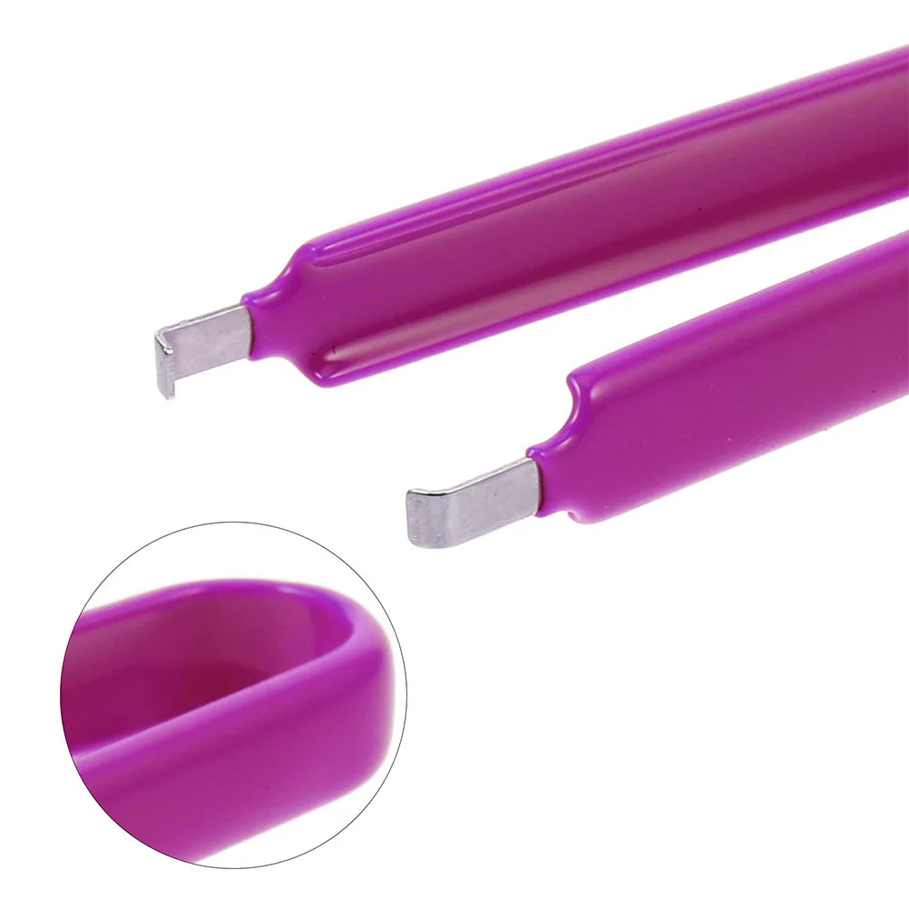 4 قطعة السيارات فيوز مجتذب كماشة Ic رقاقة النازع أداة لإصلاح السيارات Ic رقاقة مجتذب التتابع إزالة كماشة النازع أداة ل