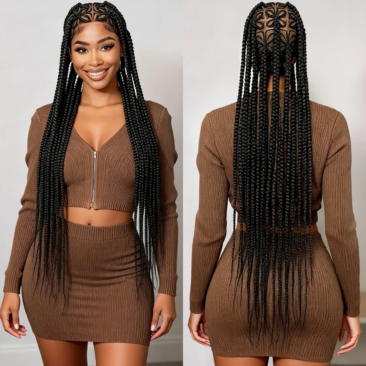 Thumbnail 2 - #78 Lace Braided Wigs List of Top Picks