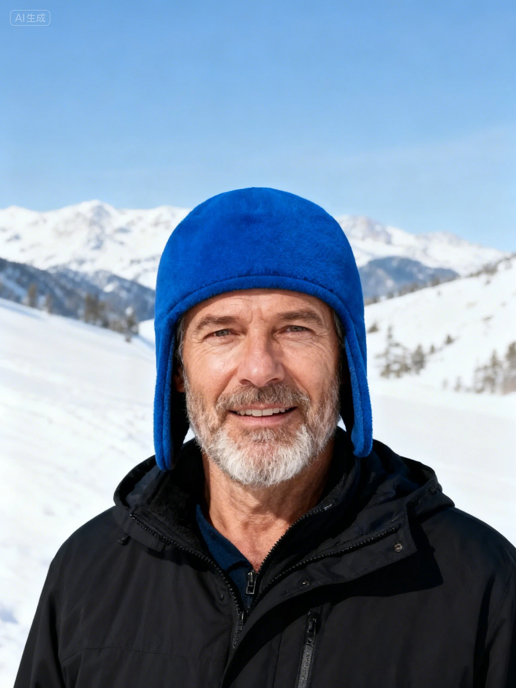 Gorro térmico de invierno para hombres y mujeres, gorro forrado de forro polar resistente al viento de doble capa con orejeras, gorro cálido para clima frío para exteriores