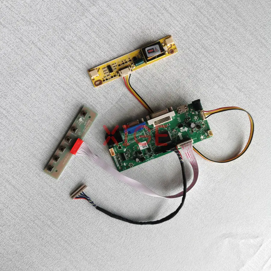 

M.NT68676 Controller Drive Board Fit LM150X05 M150X4 QD15XL02 MT150XN01 LVDS-20Pin 2-CCFL 1024x768 1024*768 VGA+DVI+HDMI Kit DIY