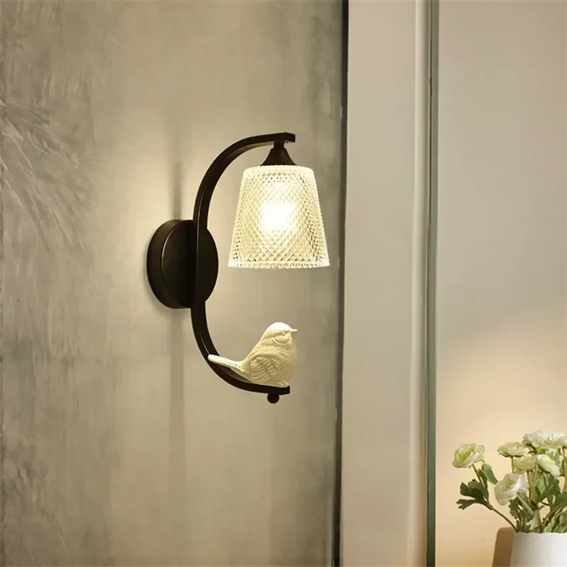 Modern Nordic LED Wall Lamp, Sconce Light, Home Decor, Iluminação Interior, Sala de estar, Lâmpadas Espelho