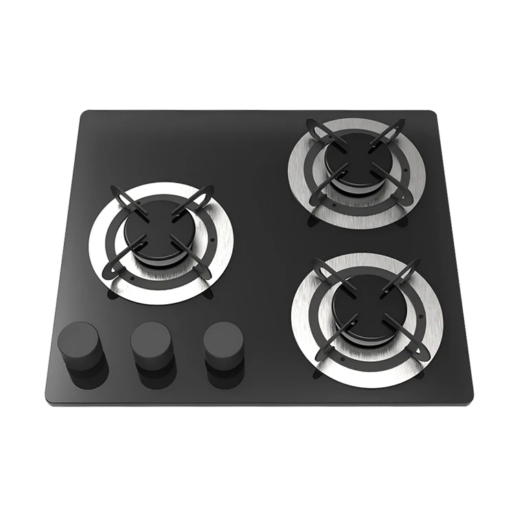 

JDA Easy-to-Clean Compact Triple Burner RV Gas Cooktop SS304 Built-in Stove For Camper Mobile Kitchen Caravan & Van Life