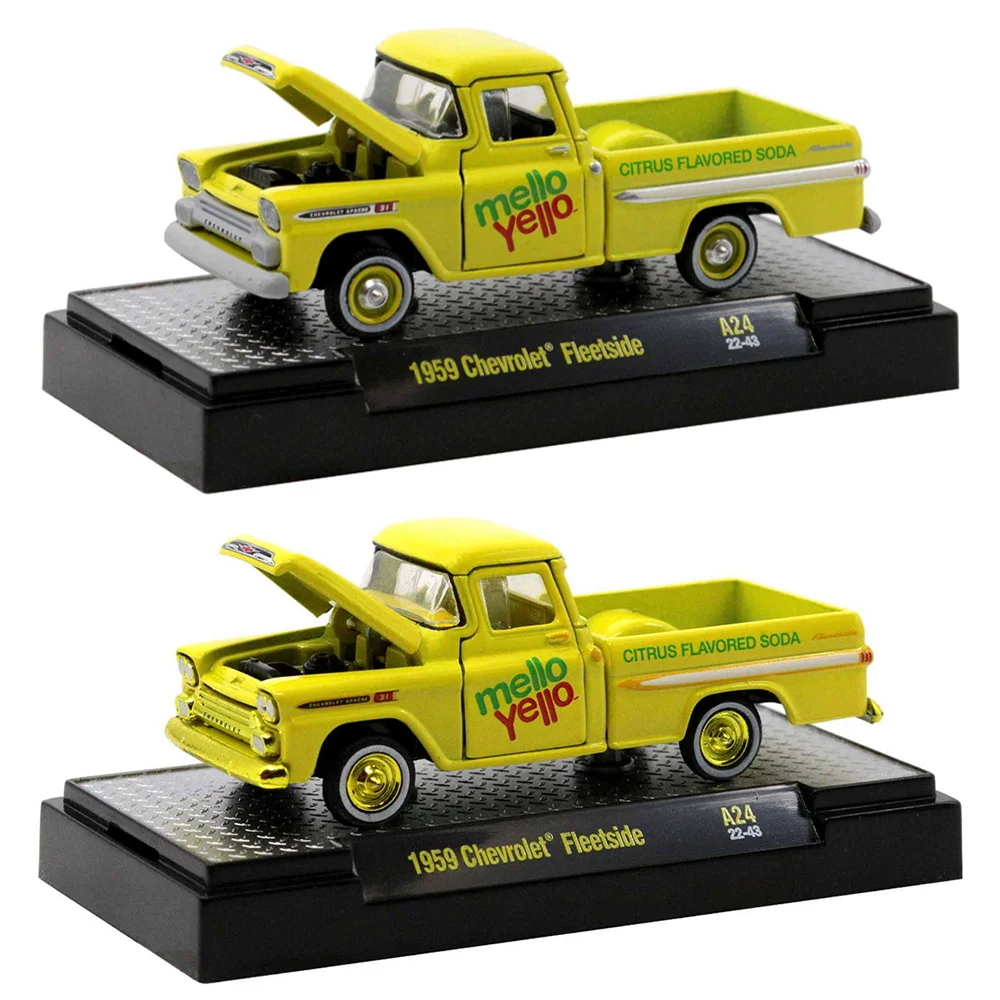 M2 Machines Autoworld 1/64 Bburago Legering Automodel Speelgoed 1:64 Chevrolet Cheyenne Diecast Metalen Miniatuur Voertuig Collectie Geschenken