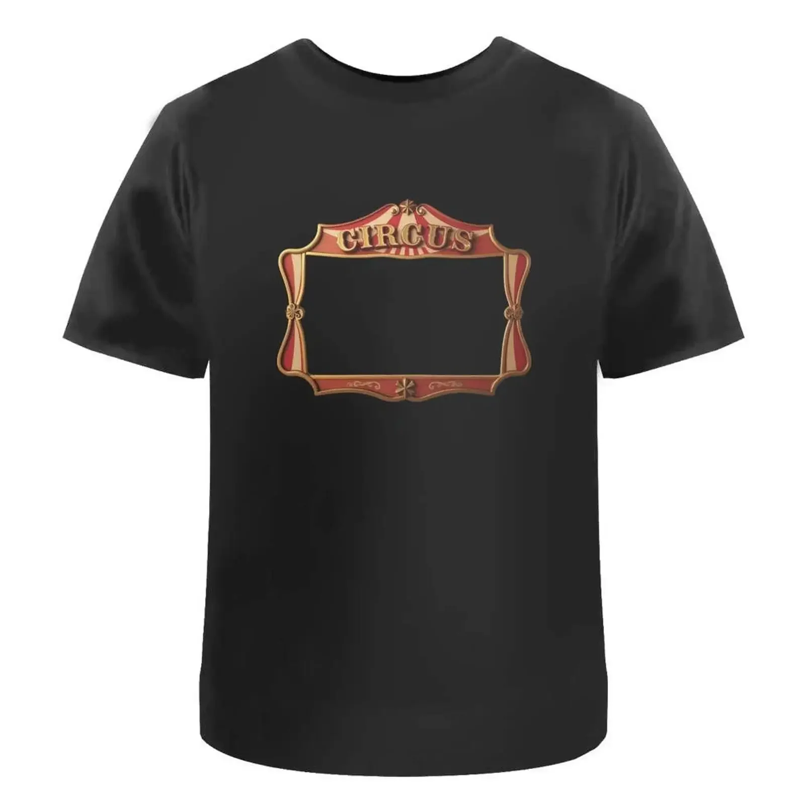 T Shirt quot Circus Signboard 100 Baumwolle S XXL TA063067 vintage Washed fashion Casual Slightly Soft Stylish Breathable