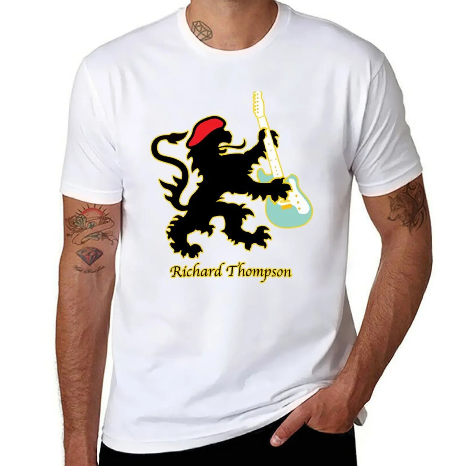 

Thompson Richard T-Shirt Casual Daily Wear Short Sleeve Top