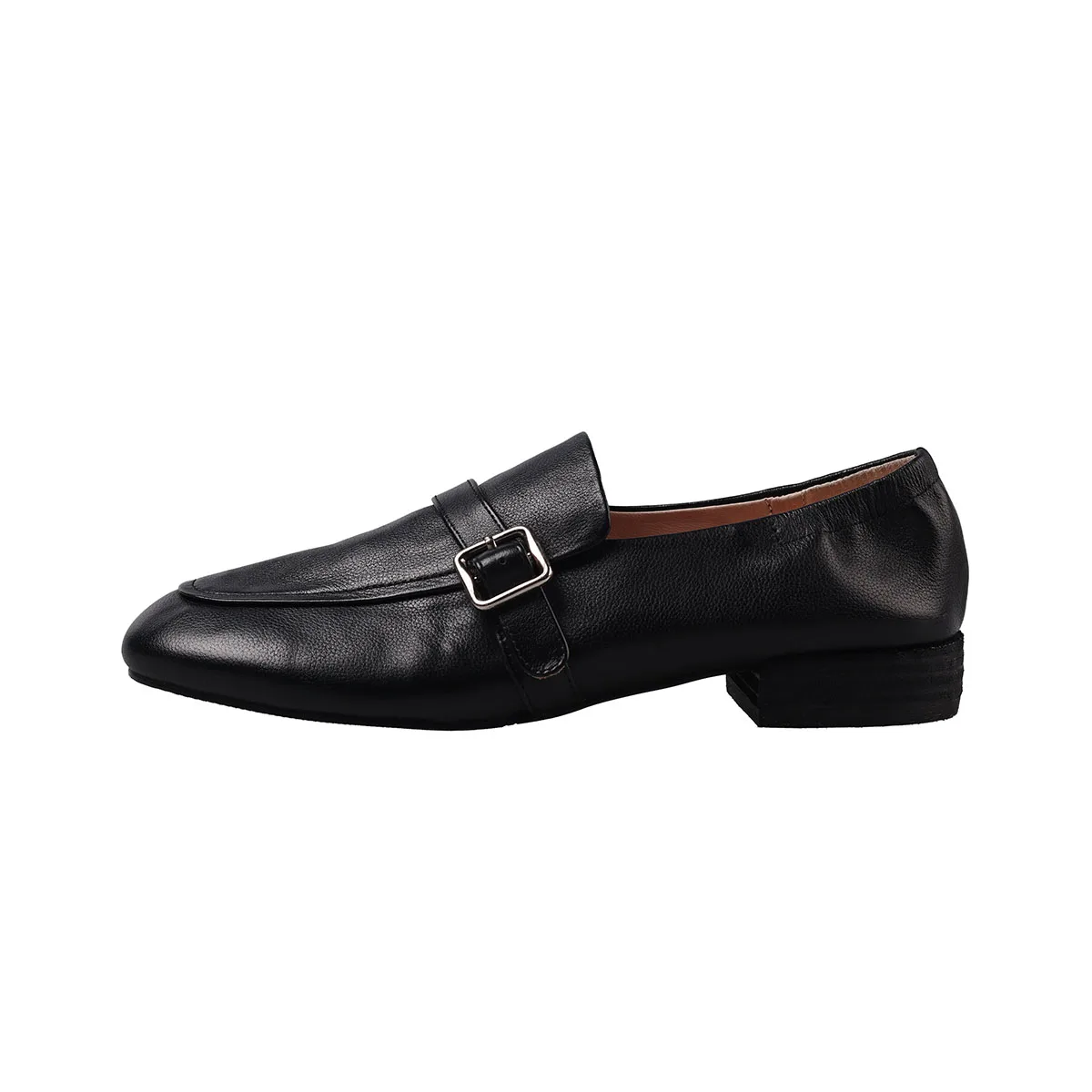 

Arden Furtado Весенние лоферы из воловьей кожи на плоской подошве с круглым носком, низкий каблук, большой размер, пряжка на ремне, одинарная обувь, маленькие кожаные туфли