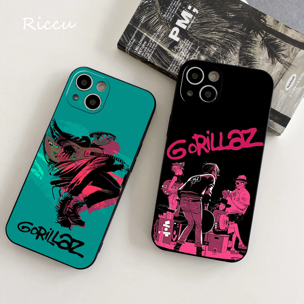 Gorillaz The Now Now Animal Phone Case FOR IPhone 15 14 11 12 Pro 8 7 Plus Pro MAX 12 13 MINI XR XS 13 14 Covers Silicone cases