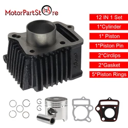 Cylinder Piston Assembly Kit for Honda Z50 Z50A Z50R XR50R CRF50F 50CC Dirt Bike Pit Bike