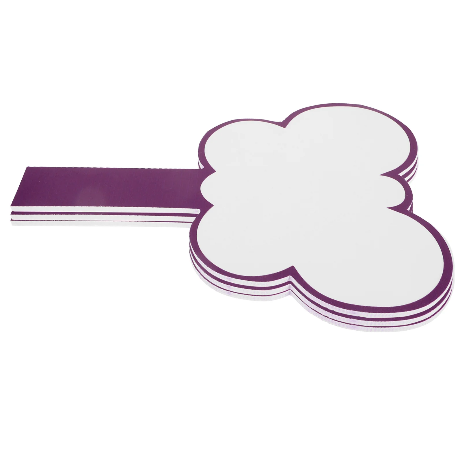 3 قطعة لوحات النتائج فارغة من جانب واحد الجاف محو المجاذيف يده السبورة لمزادات التصويت الحكم المحمولة خفيفة الوزن