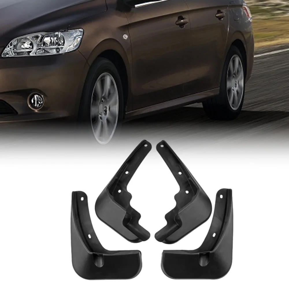

4pcs For Peugeot 301 2014 2015 2016 2017 2018 Car Mud Flaps Fender Splash Guards Mudguards Splash Fender Accessories