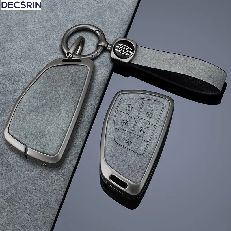 3/4/5/6 Buttons Car Key Case Cover for Chevrolet Tahoe Suburban for GMC Yukon for Buick ENVISION S Plus Avenir 2020/21/22 /23 view 2