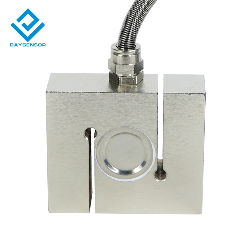 DYLY-104 Decent  Double Way Pressure Pull Force S-type Load Cell Sensor Weighing Transducer Stress Tension Measuring 500KG