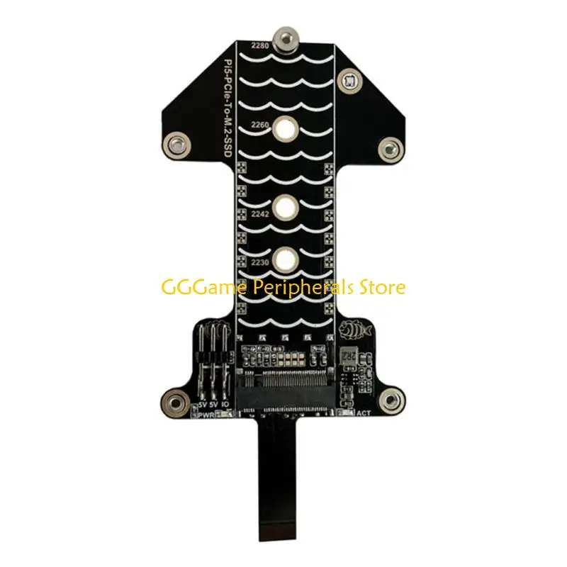 U55B M.2 Disk Drive Expansion Board For RPi 5 High Performances