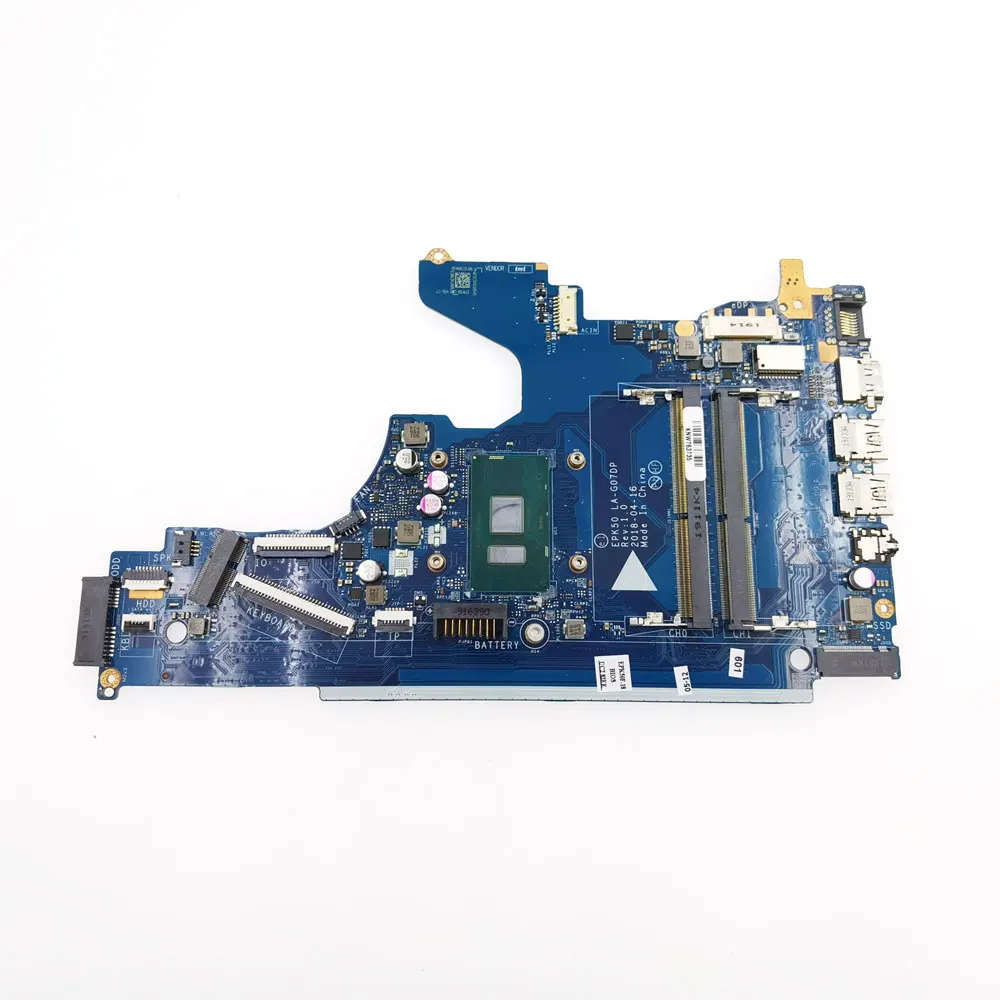 Imagem -06 - Motherboard para hp Pavilhão 15-da 250 g7 Cpu L20373601 L20374-601 L20371-601 L20371-601 Epk50 La-g07ep