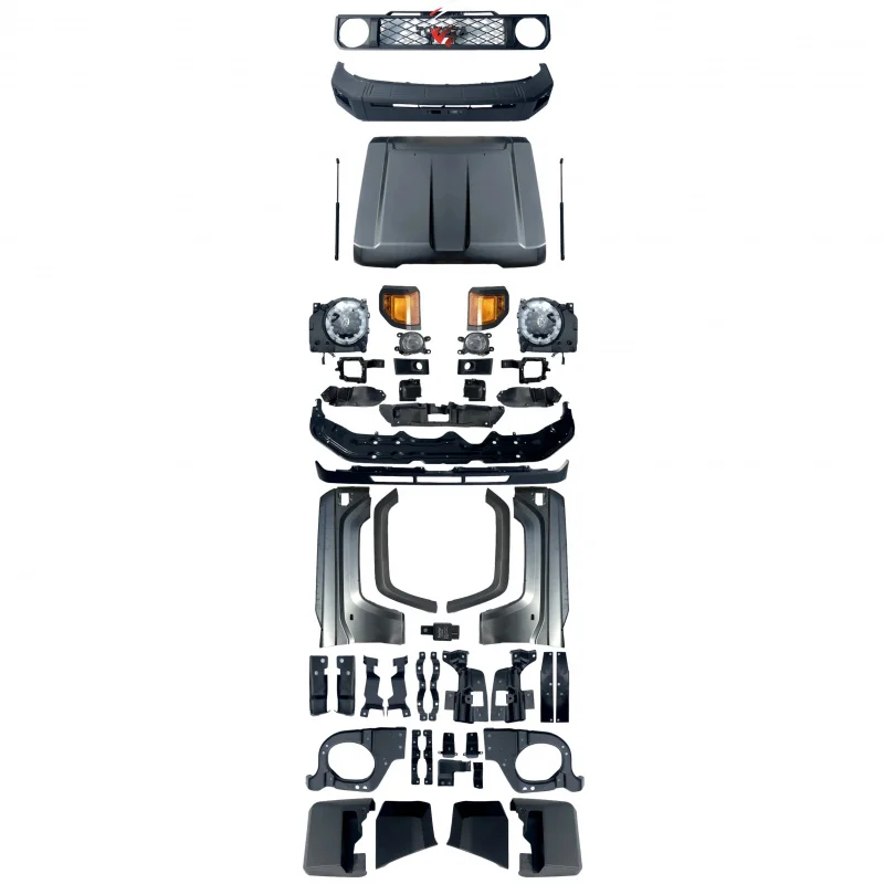 Facelift Body Kit for Toyota Land Cruiser 70 71 73 74 75 76 78 79 1984-2022 to 2024