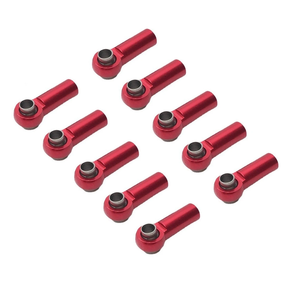 10Pcs Metal M2.5 Link Rod Tie Rod End Ball Joint for Wltoys A959 12428 144001 WPL C14 C24 MN D90 MN99S RC Car Upgrades Parts