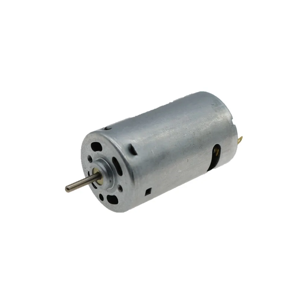 DC12V 390 Mini DC Motor 13000RPM High Speed Great Torsion Motor Diameter 27.6 MM All-metal High-speed Motor DIY Motor