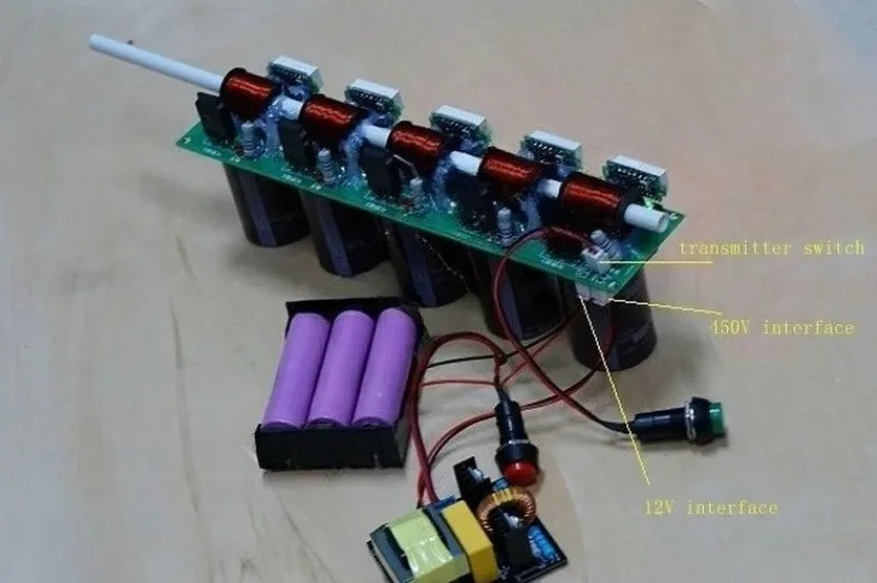 Multi-stage electromagnetic track, can be made or sold as a finished product, 5-7 coil gun dual indicator instrument,