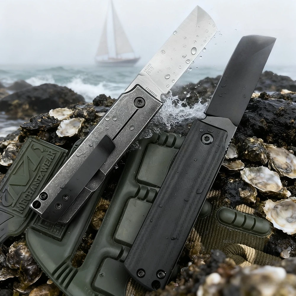 

Карманный нож для охоты и выживания в дикой природе, складной нож с лезвием 8Cr13Mov, компактный нож для активного отдыха, треккинговый резак