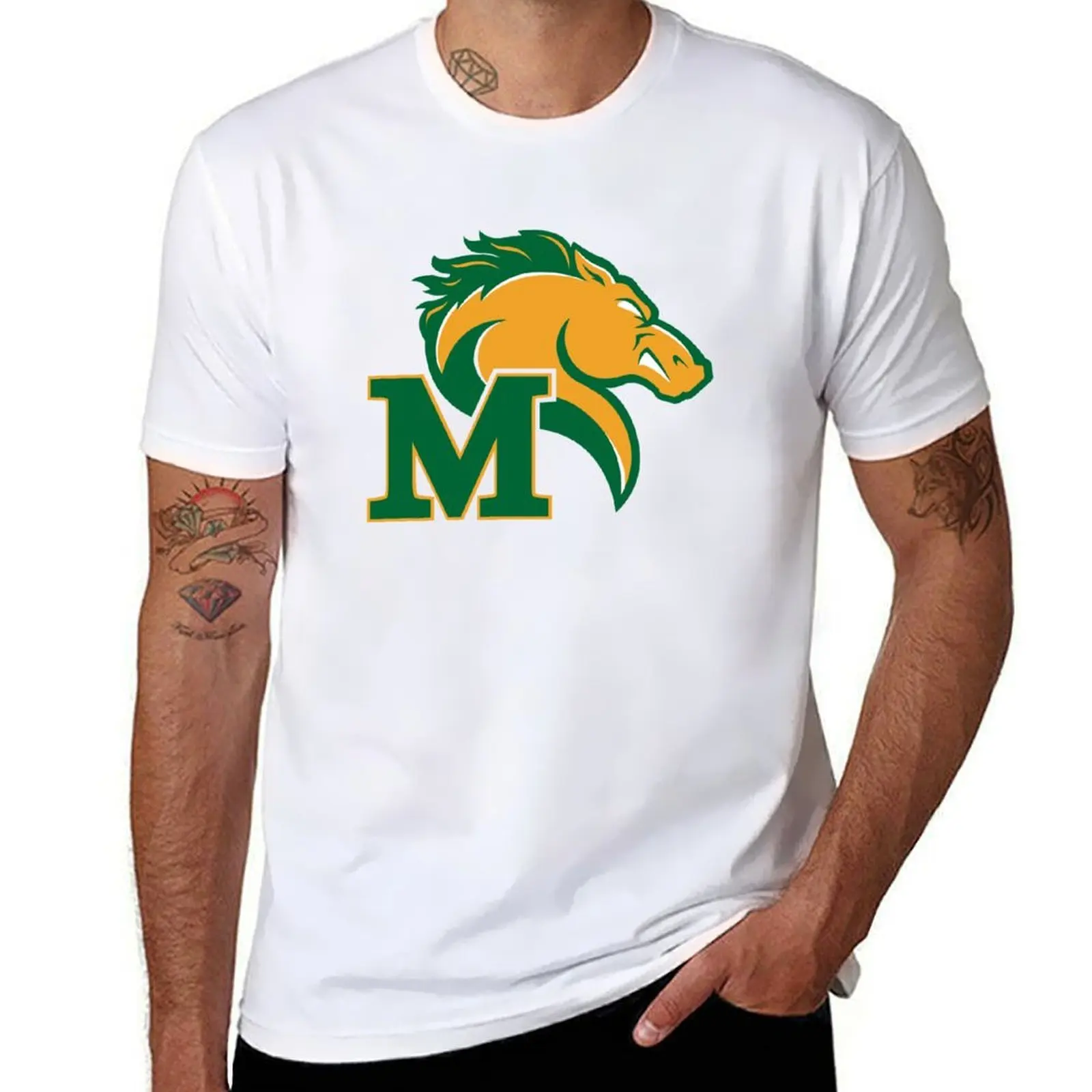 

Marywood University pacers T-Shirt man t shirts for men casual t shirts for man pack white T-Shirt