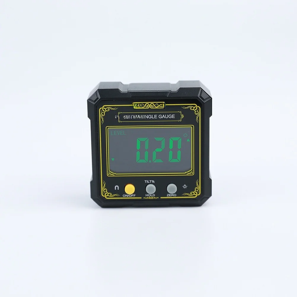 Inclinômetro digital estilo chinês, medidor de ângulo, caixa de nível, medidor de inclinação com acessório de ferramenta de medição de teste