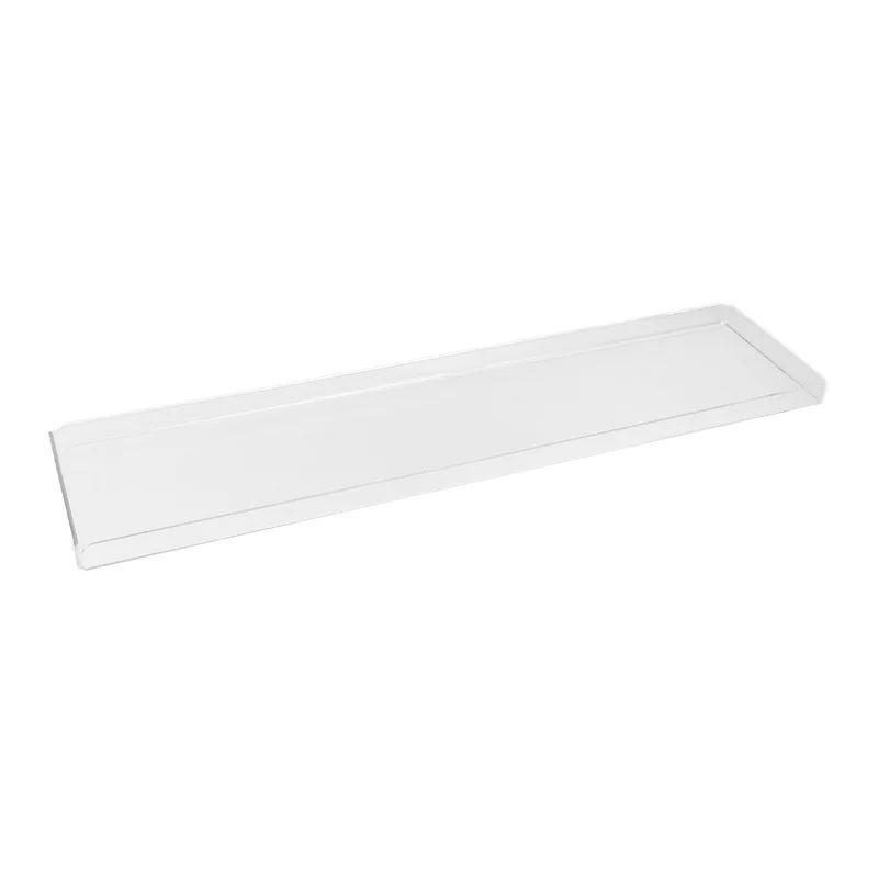 Acrylic transparent bathtub rack, bath shower gel, shampoo, aromatherapy, towel rack, bathtub rack.