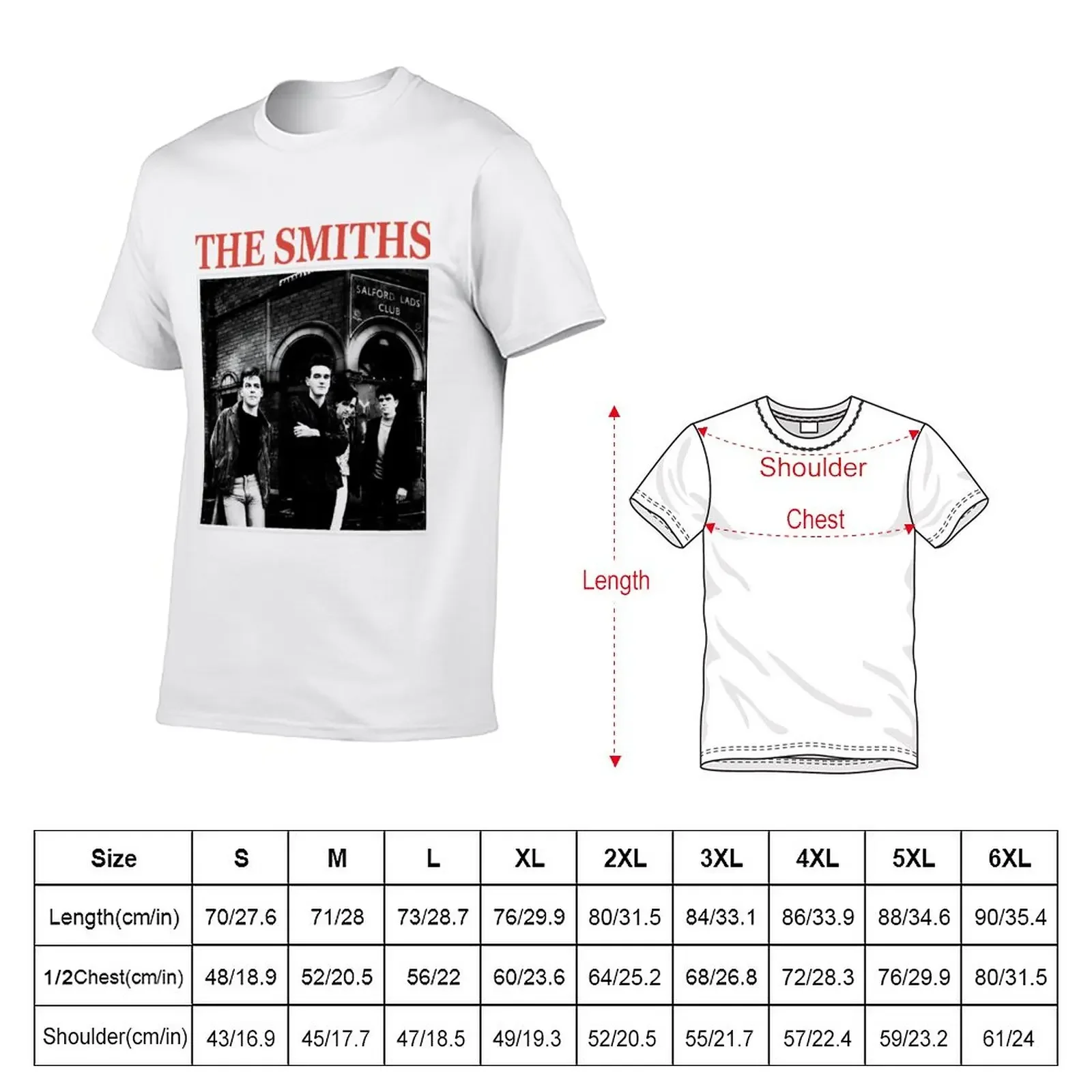 The smiths shirt for men and women, Vintage 90s The Smiths T Shirt, The Smiths rock band tour concert unisex t shirt T-Shirt