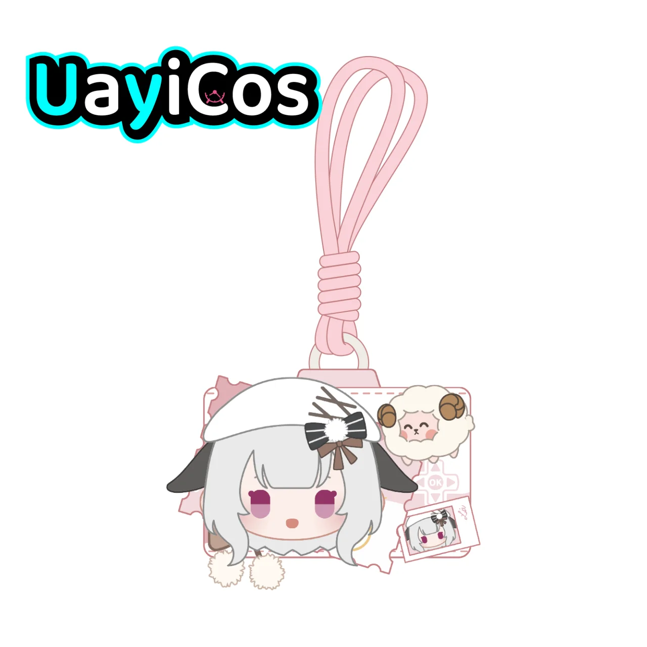 

Официальный мерч GRAY RAVEN: PUNISHING Lee Lucia Wanshi Liv — плюшевый держатель для карт, брелок-подвеска, украшение, игрушка по аниме и играм для детей