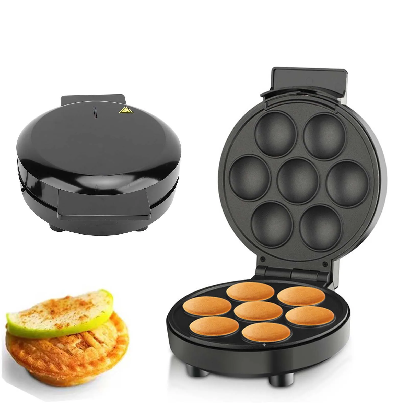 Двусторонняя машина для изготовления кексов 7, безопасная машина для изготовления кексов для булочек с корицей, пончиков