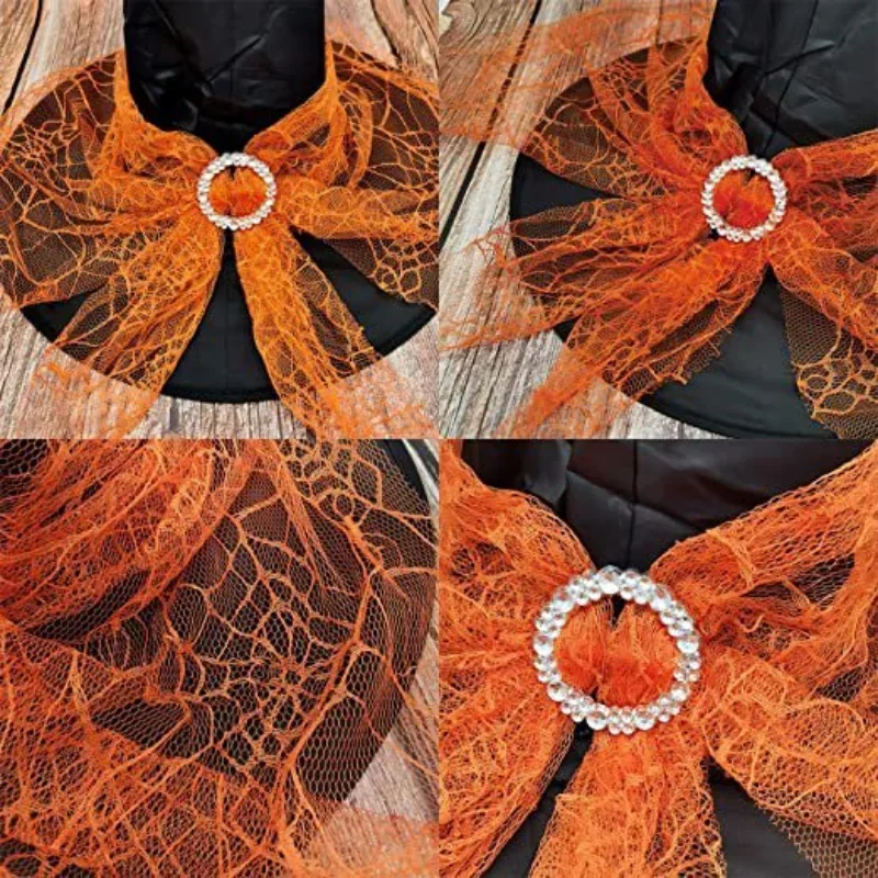 Sombreros de bruja de Halloween para niños, sombrero de mago para mascarada, accesorio de juego de rol, disfraz de Cosplay, decoración del hogar, tocado, accesorios de fiesta