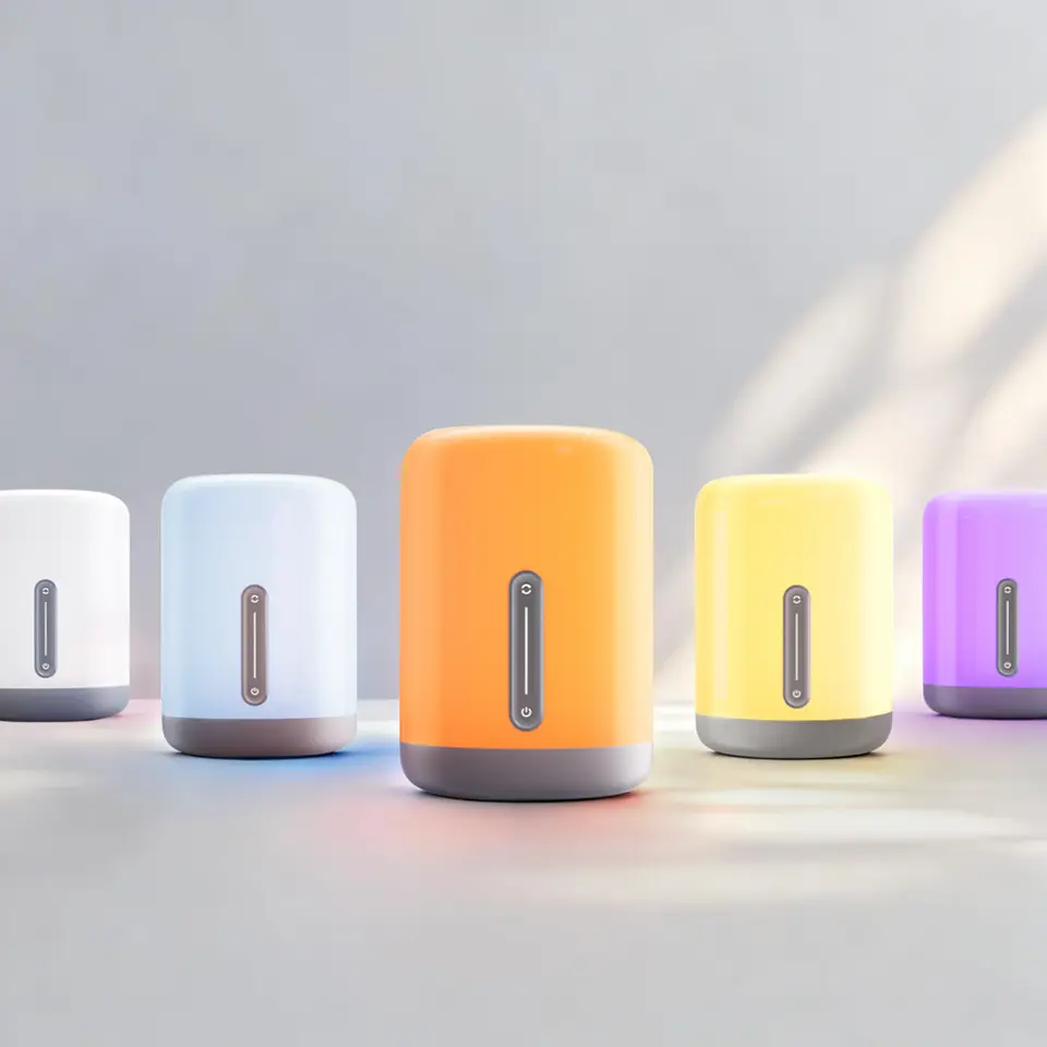 مصباح Yeelight الذكي LED بجانب السرير D1، إضاءة كاملة قابلة للتعديل، لون أبيض قابل للضبط من 2700K إلى 6500K، خافت تدريجي، مناسب لغرفة النوم - 6