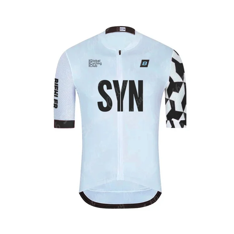 2025 SYN Summer Short Sleeve Jersey Breathable Road Bike Uniform MTB Shirt Bicycle Men Cycling Clothing Set Ropa Ciclismo - view 5