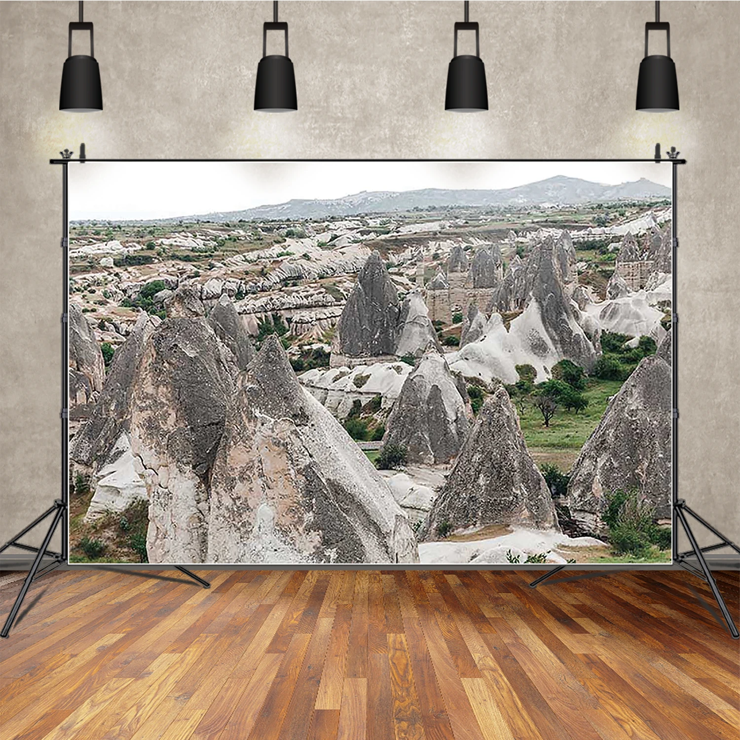 MOON.QG paisaje Glaciar Foothill telón de fondo fotografía río montaña bosque fondo Photozone papel tapiz foto