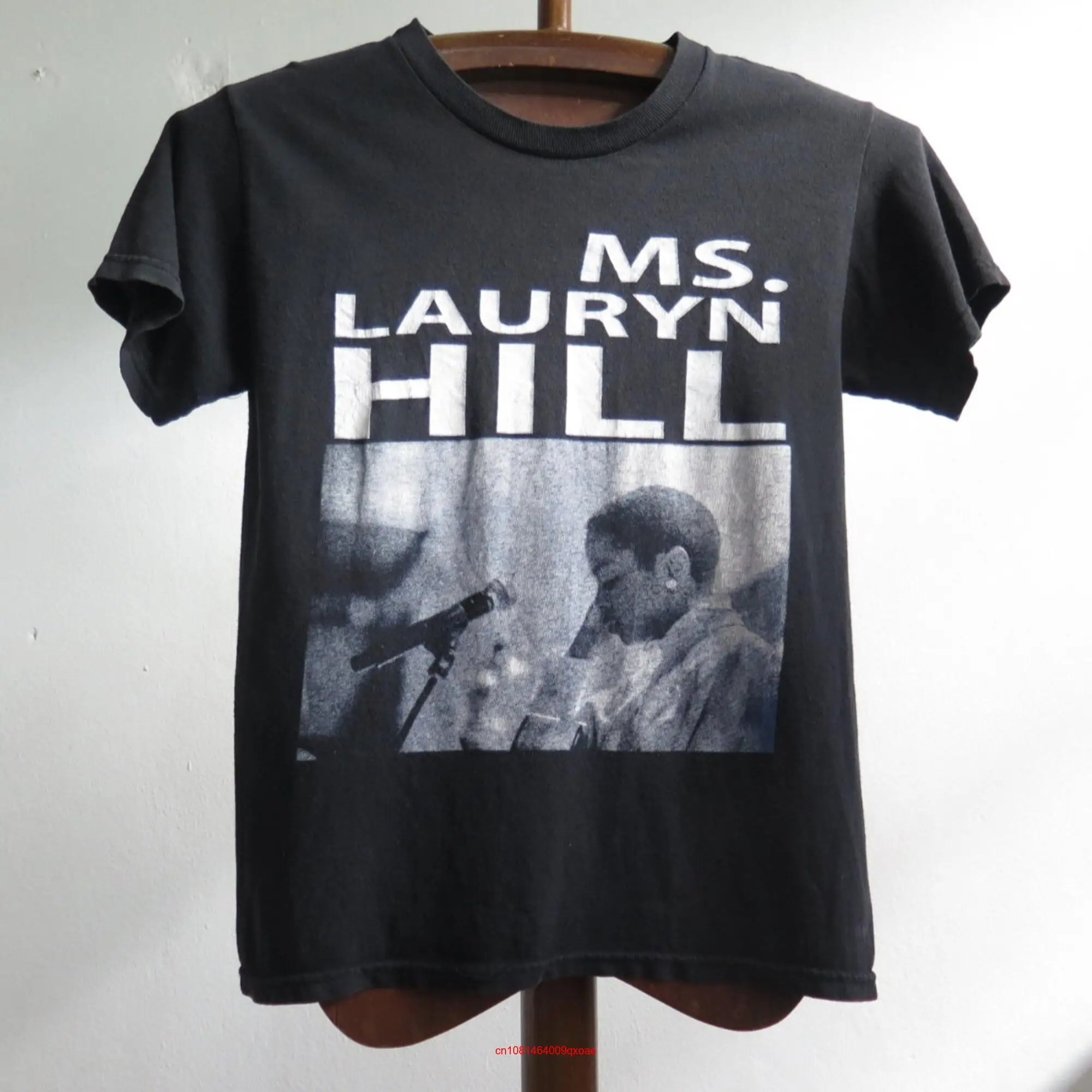 Lauryn Hill T Shirt The MLH Caravan Tour Hip Hop Soul Fugees Rat Rare Rapper Woman S Size long or short sleeves