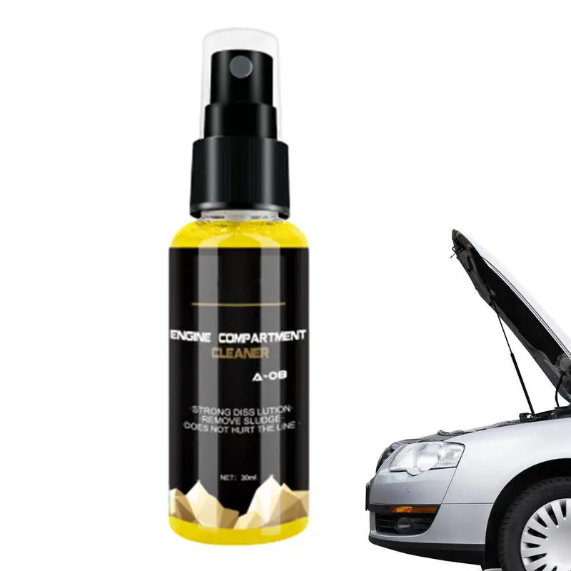 Car Engine Cleaner Engine Flush Cleaner Automotive Cleaner And Degreaser Breaks Down Grease & Grime On Engines Wheels And Tires