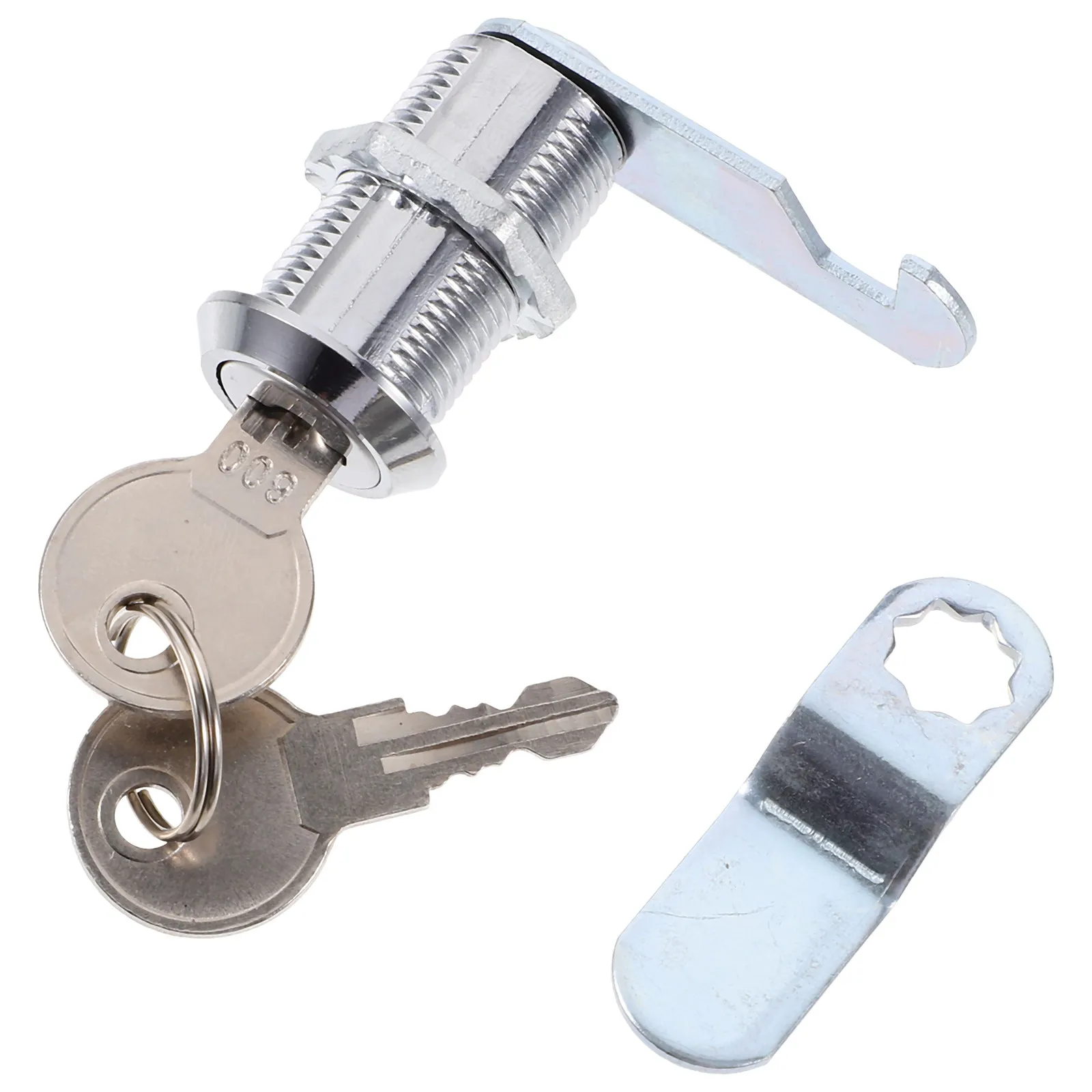 

Cam Locks Zinc Alloy Cabinet Lock Keyed Strong Rust Proof Replacement for Rv Storage Toolbox Drawer Mailbox File Cabinet