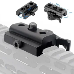 QD Harris Style Bipod Adapter Sling Swivel Stud 20mm Weaver Picatinny Rail Mount Hunting Accessories
