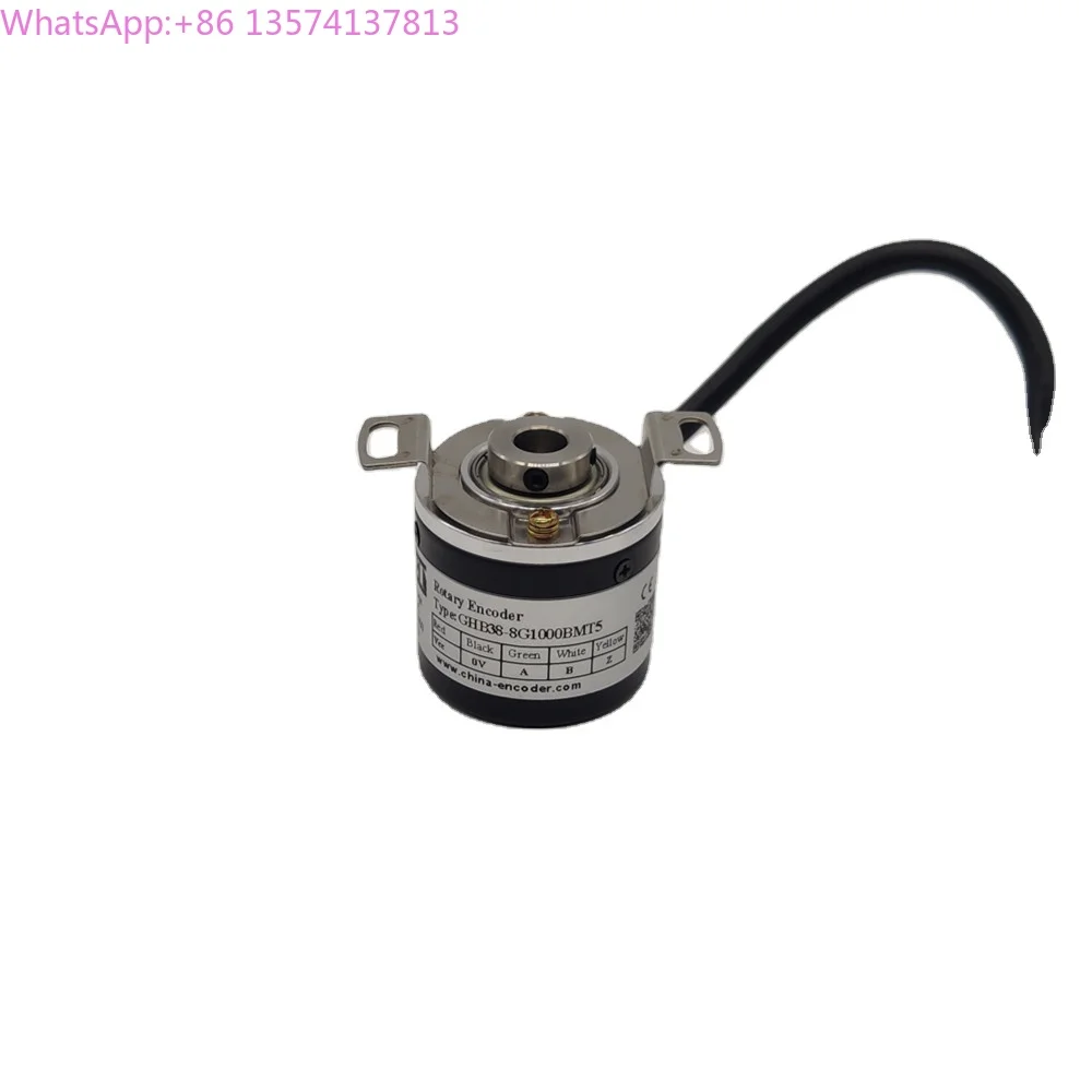 

GHB38-08G1000BMT5 rotary encoder 1000PPR 8mm shaft encoder