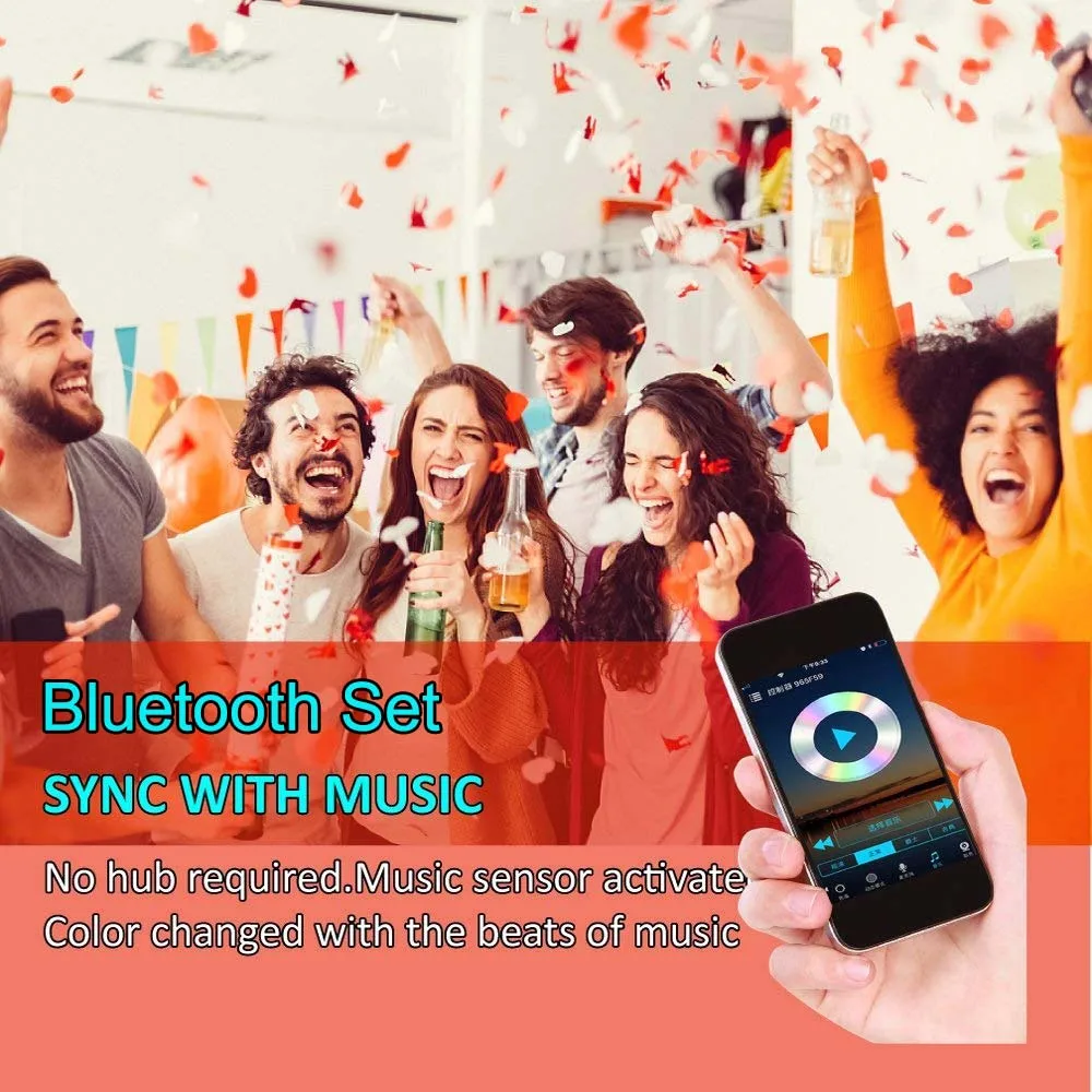 DC 5V 12V 24V RGB LED Controller IR Bluetooth WiFi Music Wireless Remote Diammer Control With Smart Phone For Led Strip Light