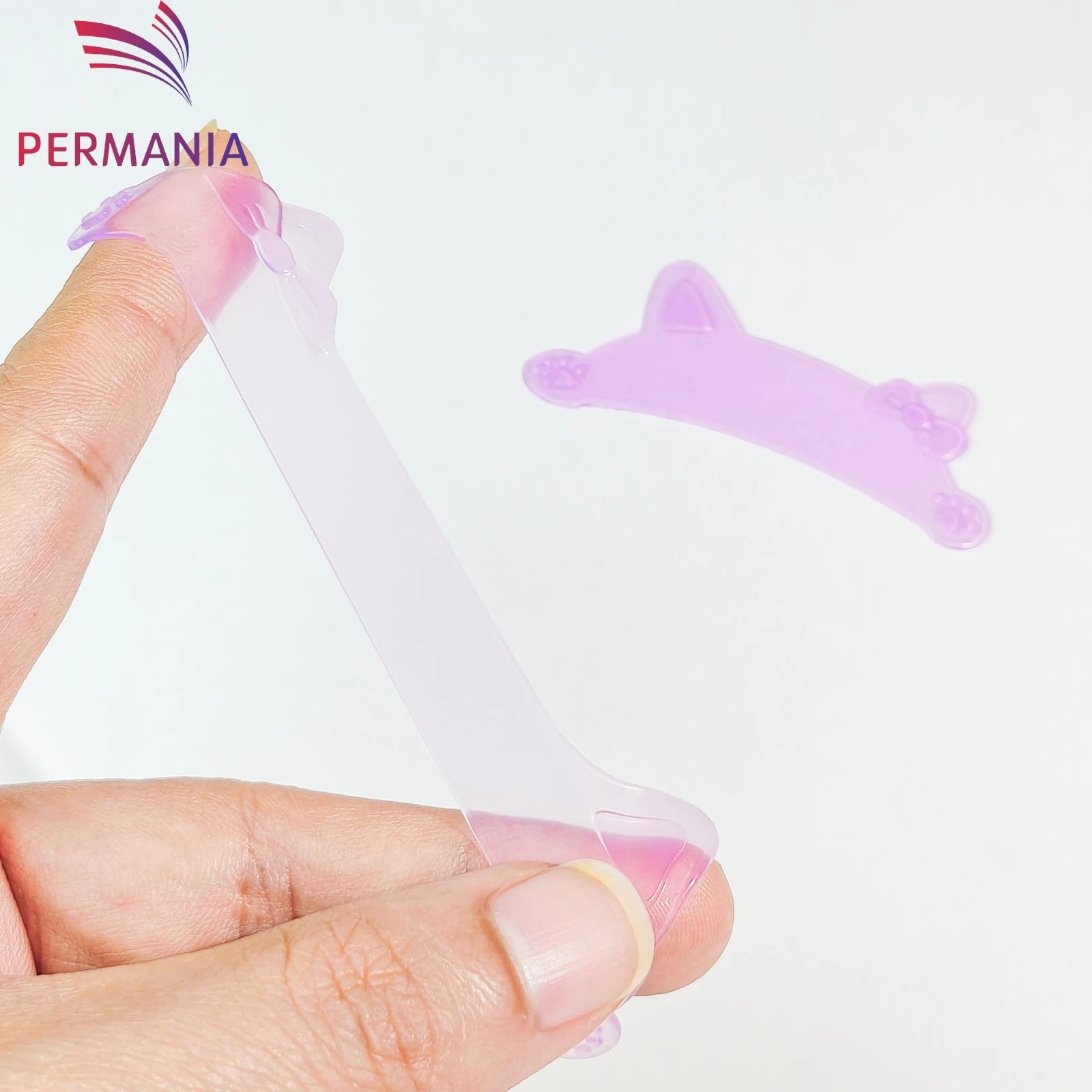 Permania New Sticky Lash Perm Pads Softening Lifting Lashes Rod Shield Self-Adhesive 3D Eyelash Curler Accessories Makeup Tool