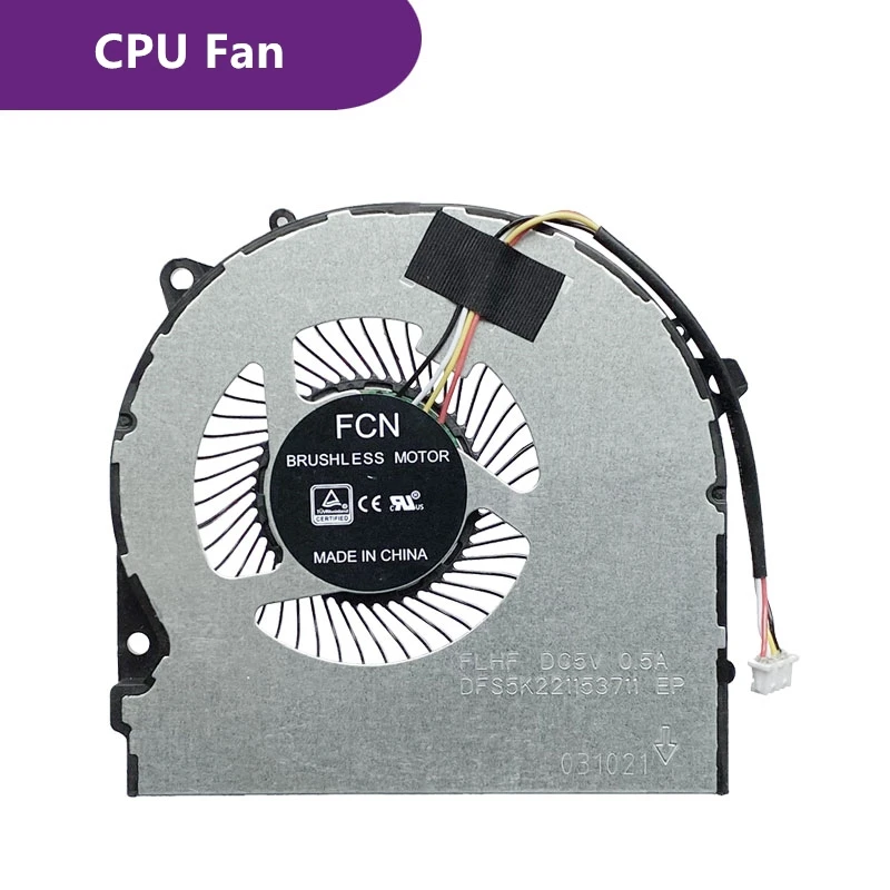 Brand New Original Laptop CPU GPU Cooling Fan For Hasee Z7-CT7NA Z7-CT7NK Z7-CT5NA CT7NS CT7NT