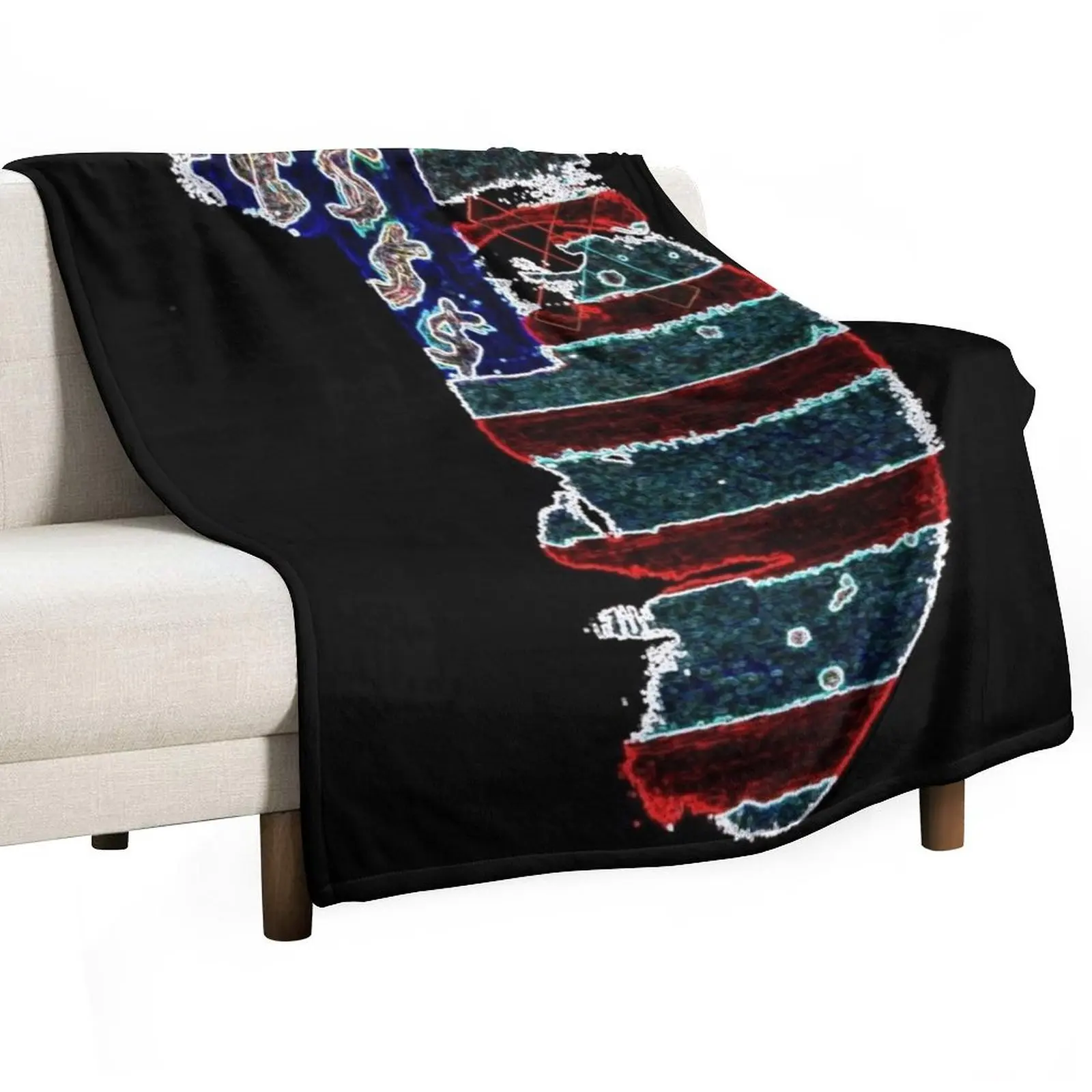 our Democracy Has been hacked Throw Blanket Tourist Travel Luxury Throw christmas decoration christmas gifts Heavy Blankets