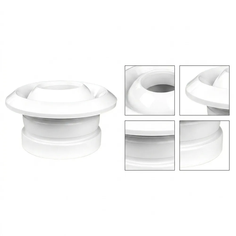 200MM Adjustable Round Air Diffuser Compatible with For Central Air Conditioning Systems and HVAC Supply Air Outlets