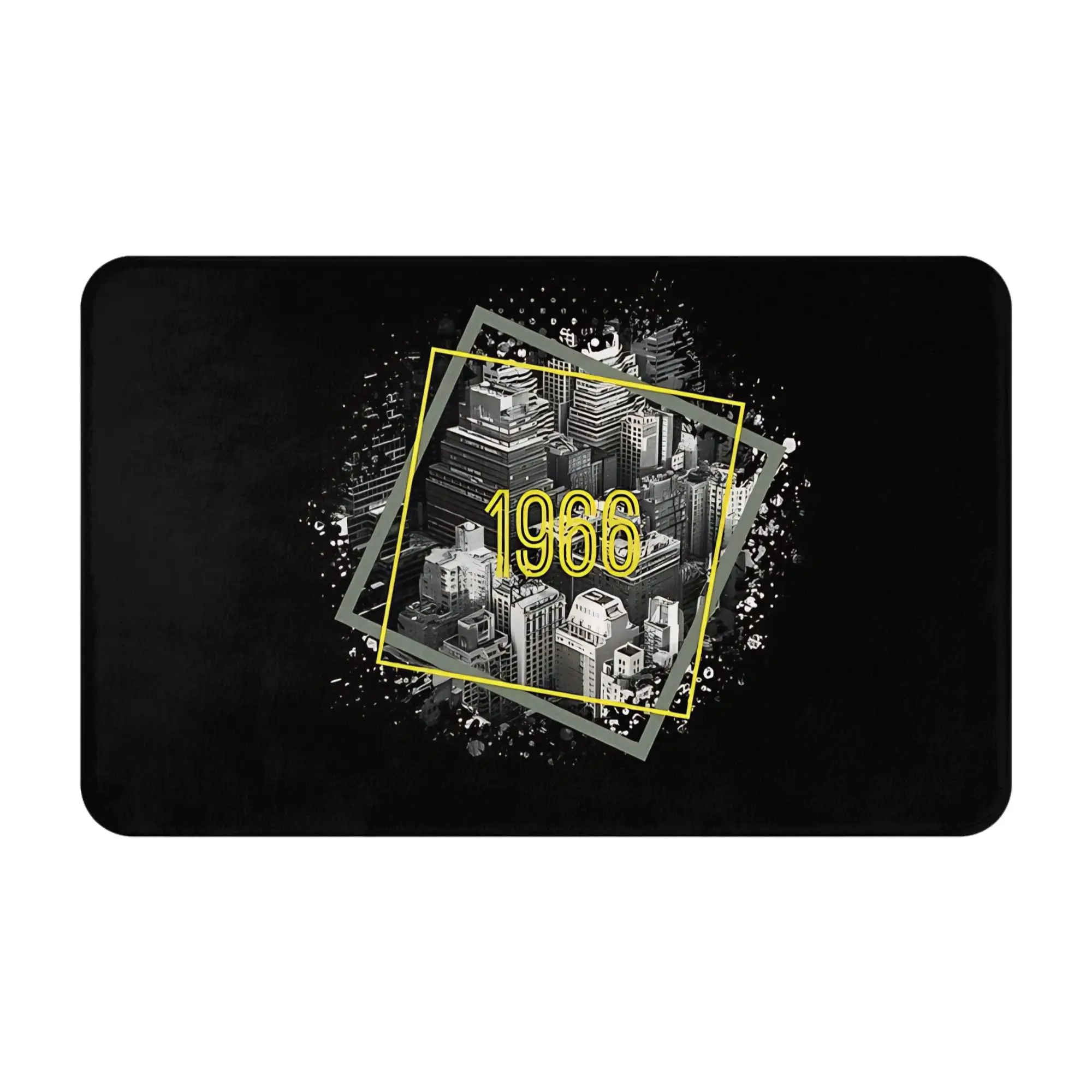 I was born in 1966  Decorations Bath Mat 60th Birthday Doormat Kitchen Carpet Outdoor Rug Home Decoration