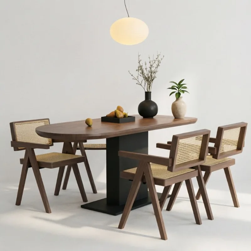Luxury Wooden Dining Tables Modern Nordic Design Living Room Side Dining Tables Island Kitchen Mesa De Jantar Furniture For Home