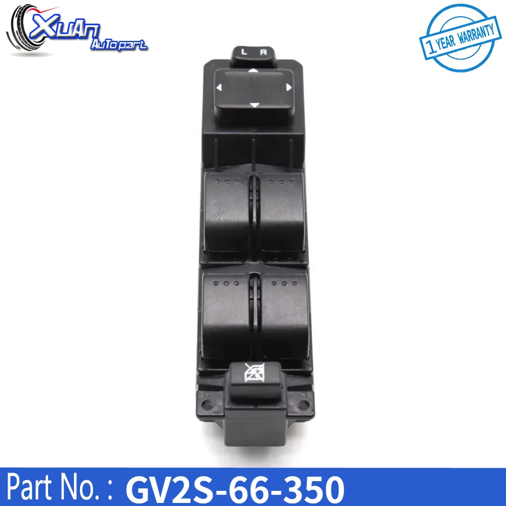 

New GV2S66350 GV2S-66-350 Car Electric Power Window Lifter Master Control Switch For Mazda 6 2006 2007 2008 GV2S-66350A