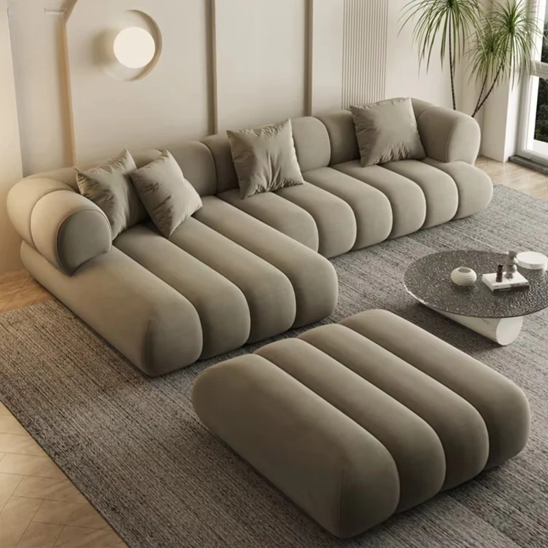 

Sofa Simple Living Room Furniture Home Lounge Living Room Leisure Combination Corner Sofa Set