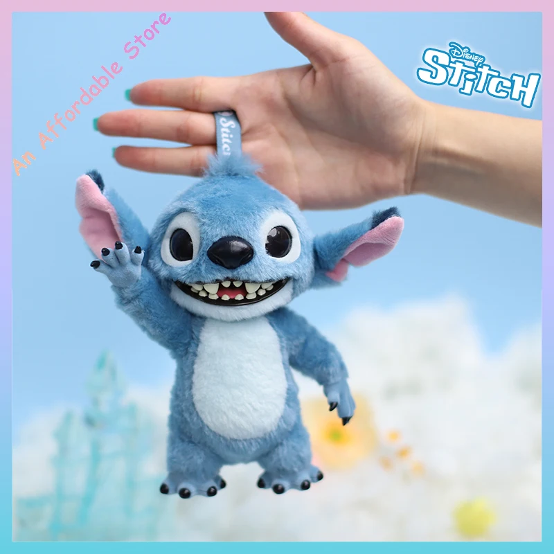 Potdemiel Stitch Actionfigur Anhänger Original echte Puppe Ornament Kinderspielzeug für Geburtstagsgeschenk Garage Collection