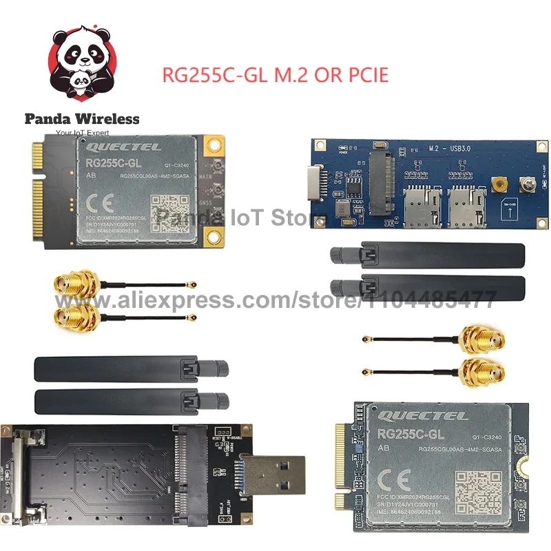 

Quectel RG255C-GL M.2/MINI PCIE Пакет WWAN Модуль 5G RedCap RG255C RG255CGL00AB RG255CGL00AB-4M2-MN0AA Новый бренд