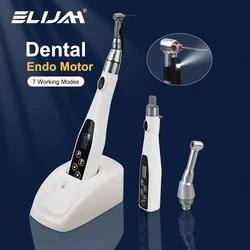 ELIJAH Wireless Dental 16:1 Endo Motor Treatment Root Canal Therapy Instrument with Reduction Head Low Speed Handpiece